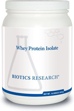 Picture of Biotics Research Whey Protein Isolate, Naturally Unflavored, 16 oz