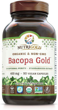 Picture of NutriGold Bacopa Gold, 400 mg, 90 vcaps(OUT OF STOCK)