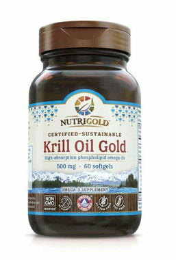 Picture of NutriGold Krill Oil Gold, 500 mg, 60 softgels (TEMPORARY OUT OF STOCK)