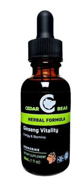 Picture of Cedar Bear Ginseng Vitality, 1 fl oz