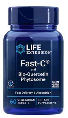 Picture of Life Extension Fast-C and Bio-Quercetin Phytosome, 60 vtabs