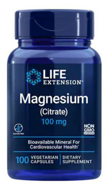 Picture of Life Extension Magnesium (Citrate), 100 mg, 100 vcaps