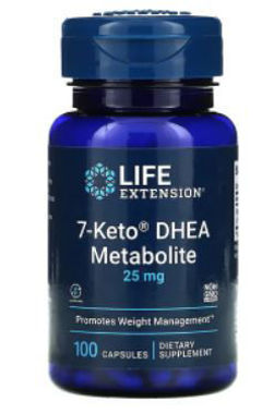 Picture of Life Extension 7-Keto DHEA Metabolite, 25 mg, 100 caps