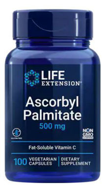 Picture of Life Extension Ascorbyl Palmitate, 500 mg, 100 vcaps