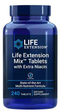 Picture of Life Extension Mix Tablets with Extra Niacin, 240 tabs
