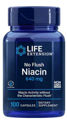 Picture of Life Extension No Flush Niacin, 640 mg, 100 caps