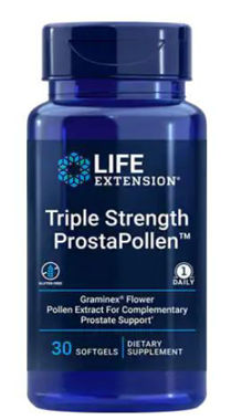 Picture of Life Extension Triple Strength ProstaPollen, 30 softgels