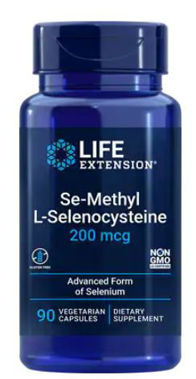 Picture of Life Extension Se-Methyl L-Selenocysteine, 200 mcg, 90 vcaps