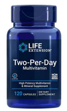 Picture of Life Extension Two-Per-Day Multivitamin Capsules, 120 caps