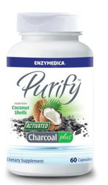 Picture of Enzymedica Purify Activated Charcoal plus, 60 caps