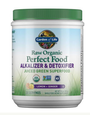 Picture of Garden of Life Raw Organic Perfect Food Alkalizer & Detoxifier, 9.94  oz powder
