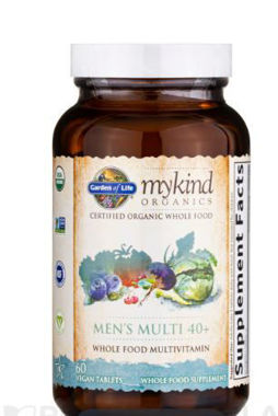 Picture of Garden of Life mykind Organics Men's Multi 40+, 60  vegan tablets