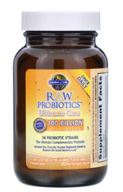 Picture of Garden of Life Raw Probiotics Ultimate Care, 100 Billion, 30 vcaps