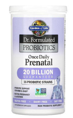 Picture of Garden of Life Dr. Formulated Probiotics Once Daily Prenatal Shelf Stable, 20 Billion, 30 caps
