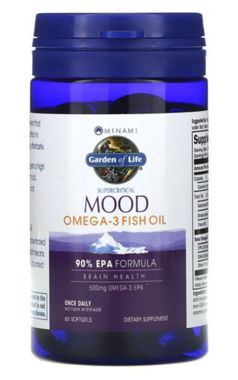 Picture of Garden of Life Minami Supercritical Mood Omega-3 Fish Oil, 60 softgels