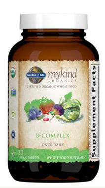 Picture of Garden of Life mykind Organics B-Complex, 30 vegan tablets