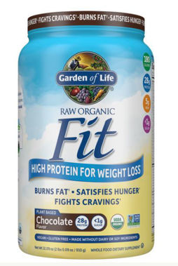 Picture of Garden of Life Raw Organic Fit, Chocolate, 32.09 oz powder