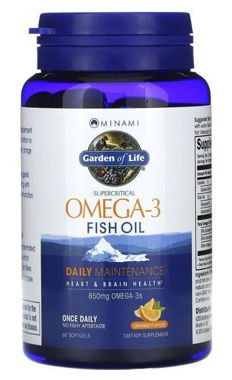 Picture of Garden of Life Minami Supercritical Omega-3 Fish Oil, 60 softgels
