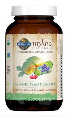 Picture of Garden of Life mykind Organics Organic Plant Calcium, 90 vegan tablets