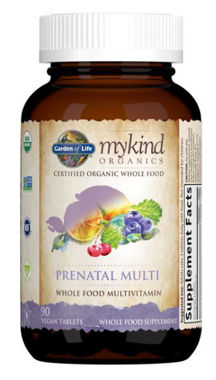 Picture of Garden of Life mykind Organics Prenatal Multi, 90 vegan tablets