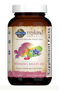 Picture of Garden of Life mykind Organics Women's Multi 40+, 60 vegan tablets