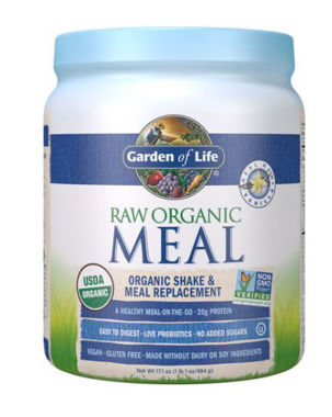 Picture of Garden of Life Raw Organic Meal, Vanilla, 17.1 oz powder