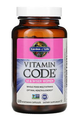 Picture of Garden of Life Vitamin Code 50 & Wiser Women, 120 vcaps