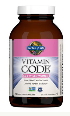 Picture of Garden of Life Vitamin Code 50 & Wiser Women, 240 vcaps
