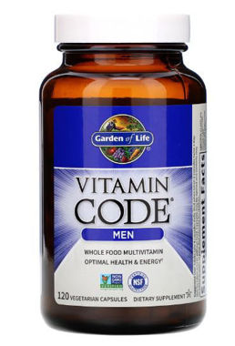 Picture of Garden of Life Vitamin Code Men, 120 vcaps