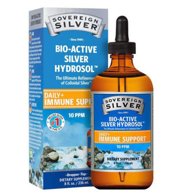 Picture of Sovereign Silver Bio-Active Silver Hydrosol Immune Support, Dropper Top, 8 fl oz